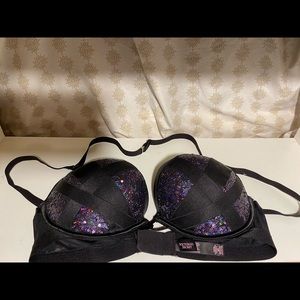 Victoria Secret bra with neck strap.